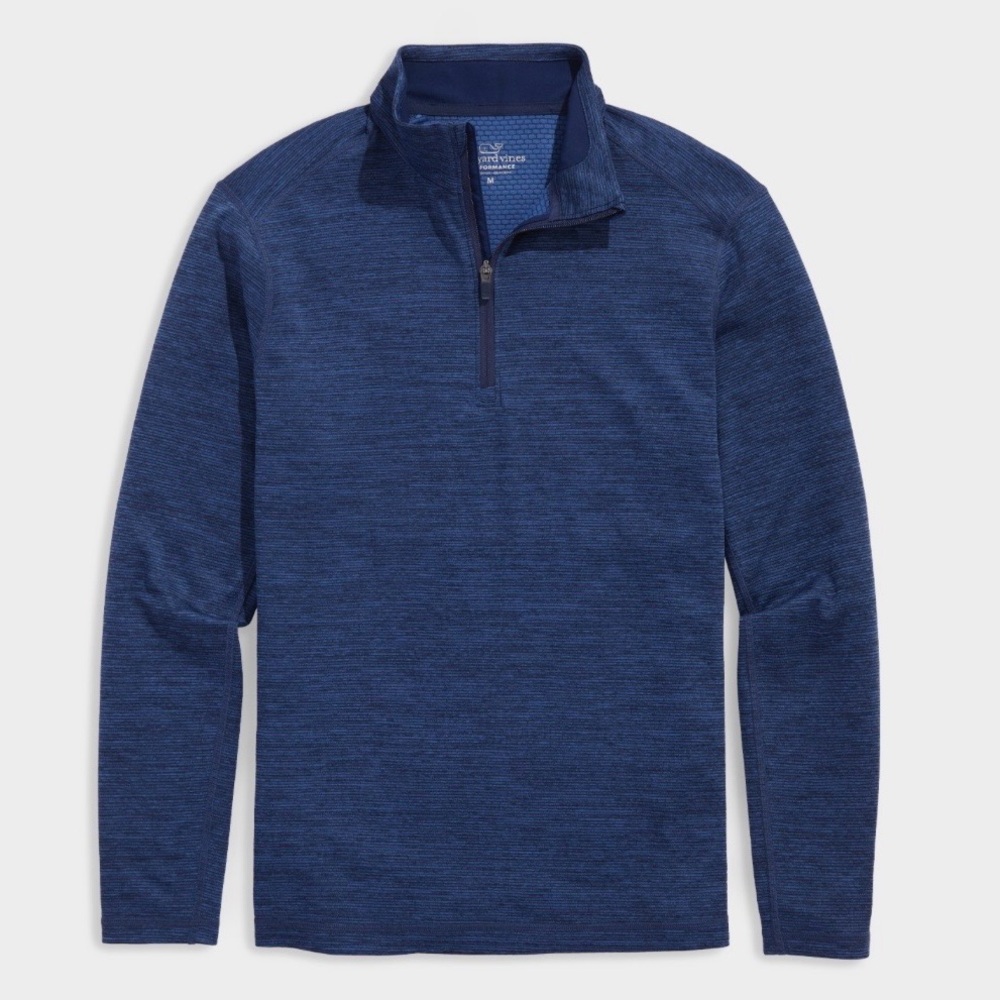 Vineyard Vines Sankaty Quarter Zip, Size 2T